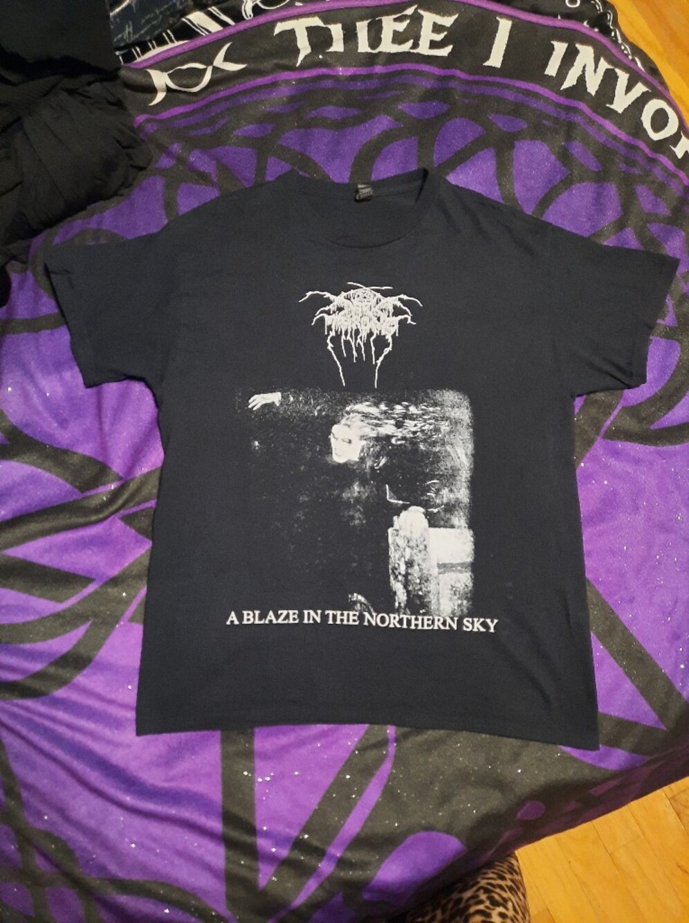 Dark Throne 'A Blaze in the Northern Sky' Graphic Tee